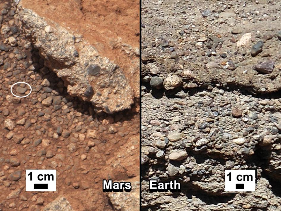 curiosity, Mars, Vatten