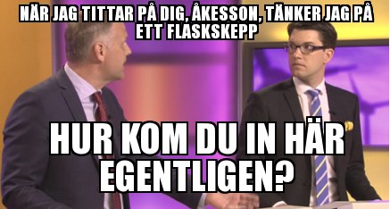 Agenda, Twitter, Annie Lööf, Jonas Sjöstedt, Partiledardebatt, Jimmie Åkesson, Fredrik Reinfeldt, Fredrik Antonsson, Facebook, Jack Werner