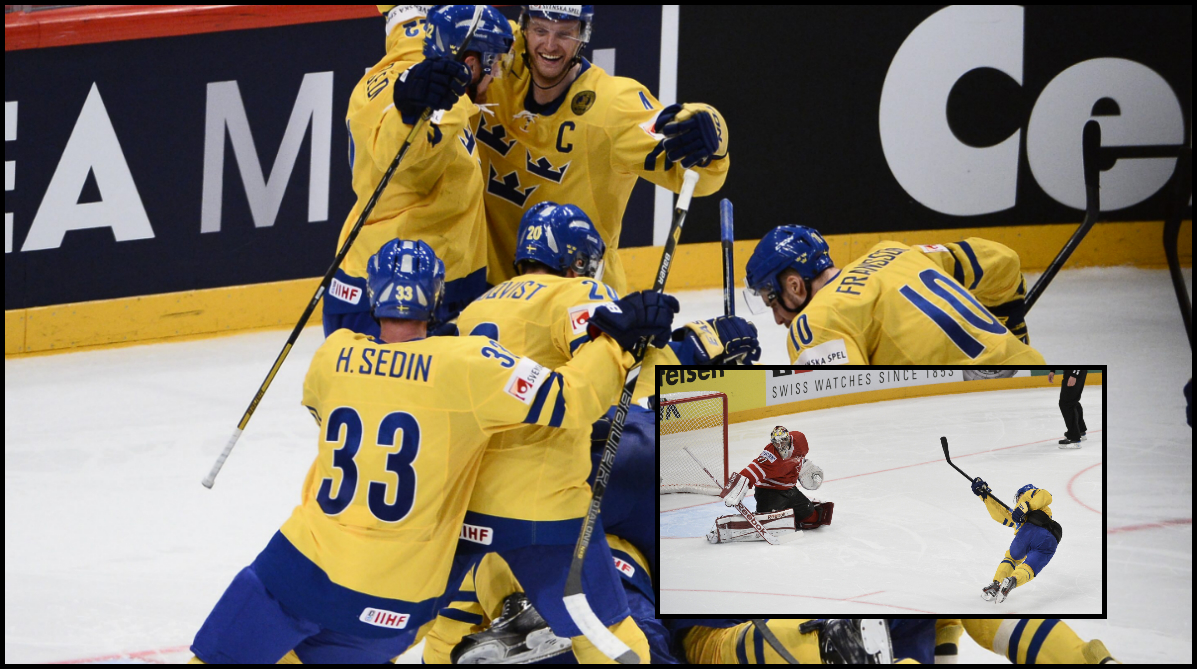 Hockey-VM, Kvartsfinal, Kanada, ishockey, Sverige, Globen
