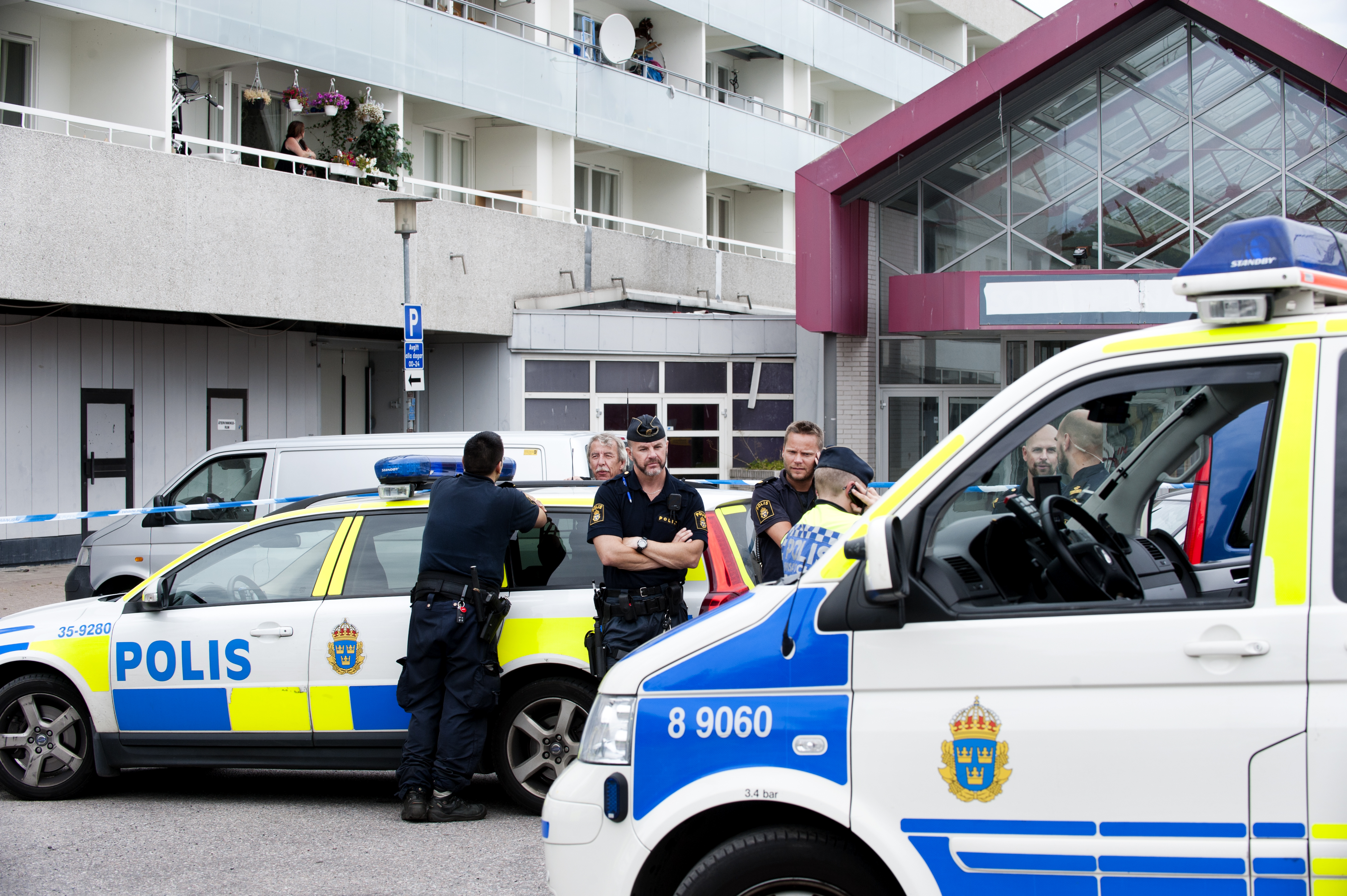 Sollentuna, sjukhus, Skottlossning, Skjuten