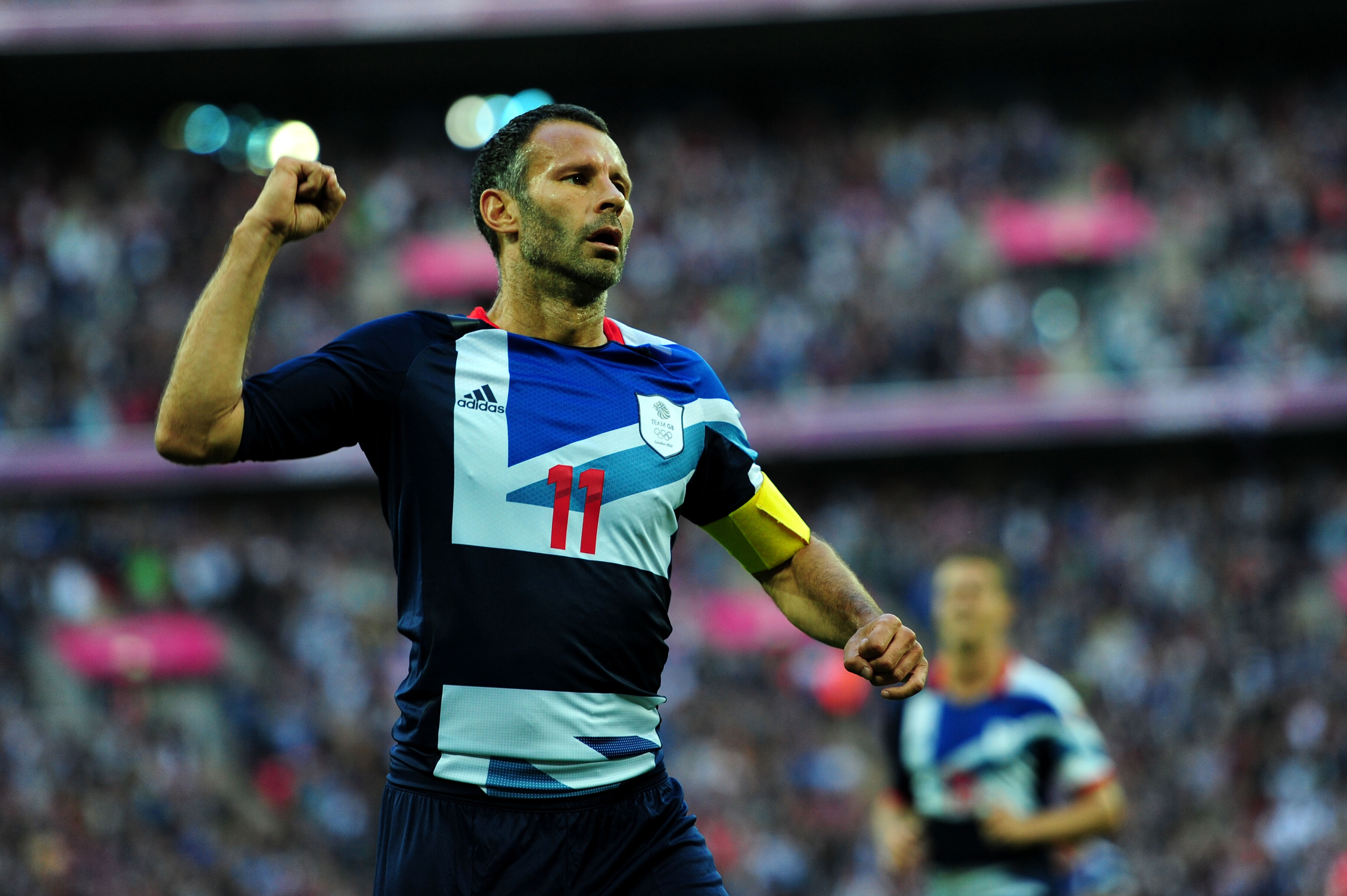 OS i London, Fotboll, Storbritannien, Nationalsång, Ryan Giggs