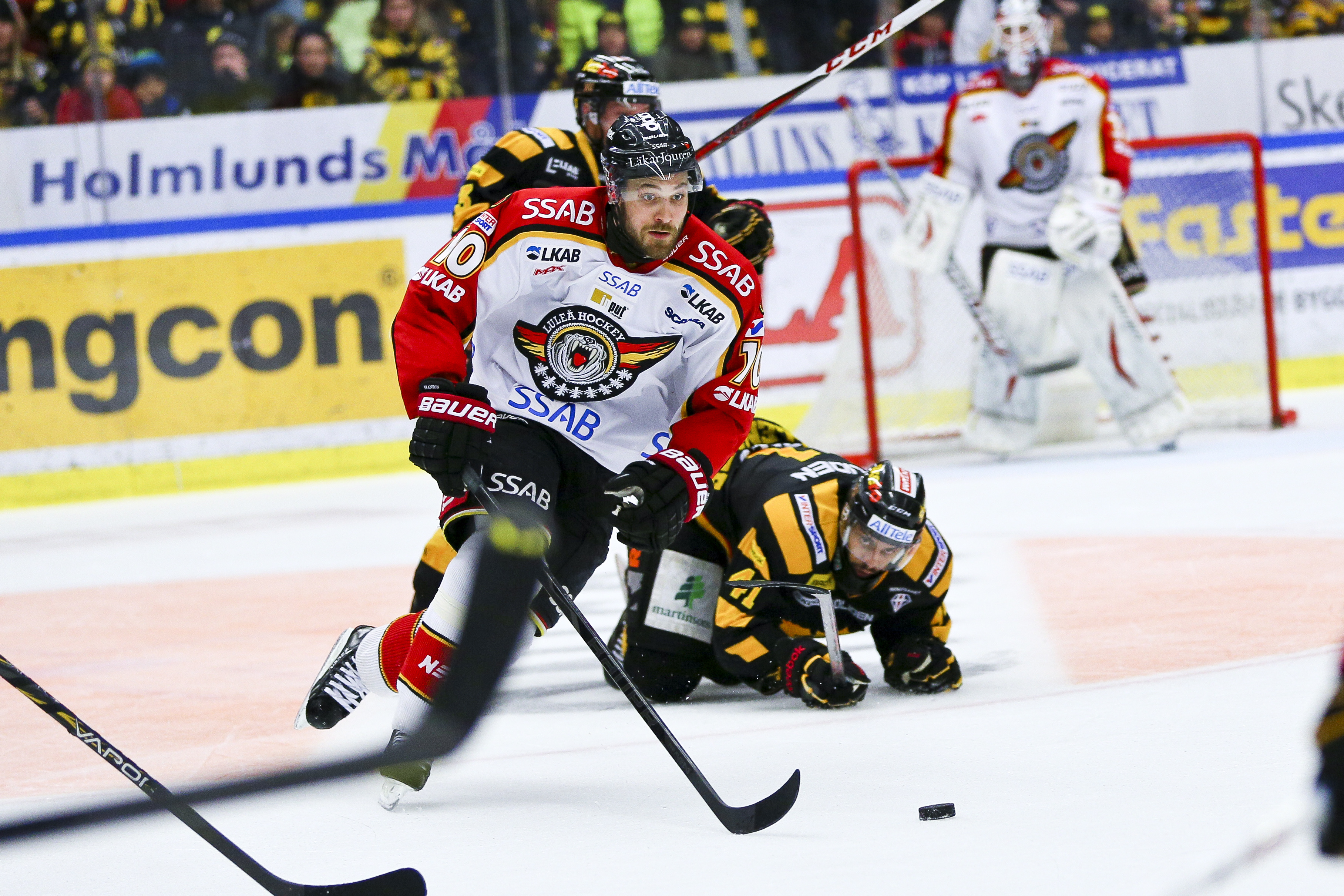 elitserien, Skelleftea, Lulea, Viktor Arvidsson, Johan Fransson, ishockey, Sport, Hockey
