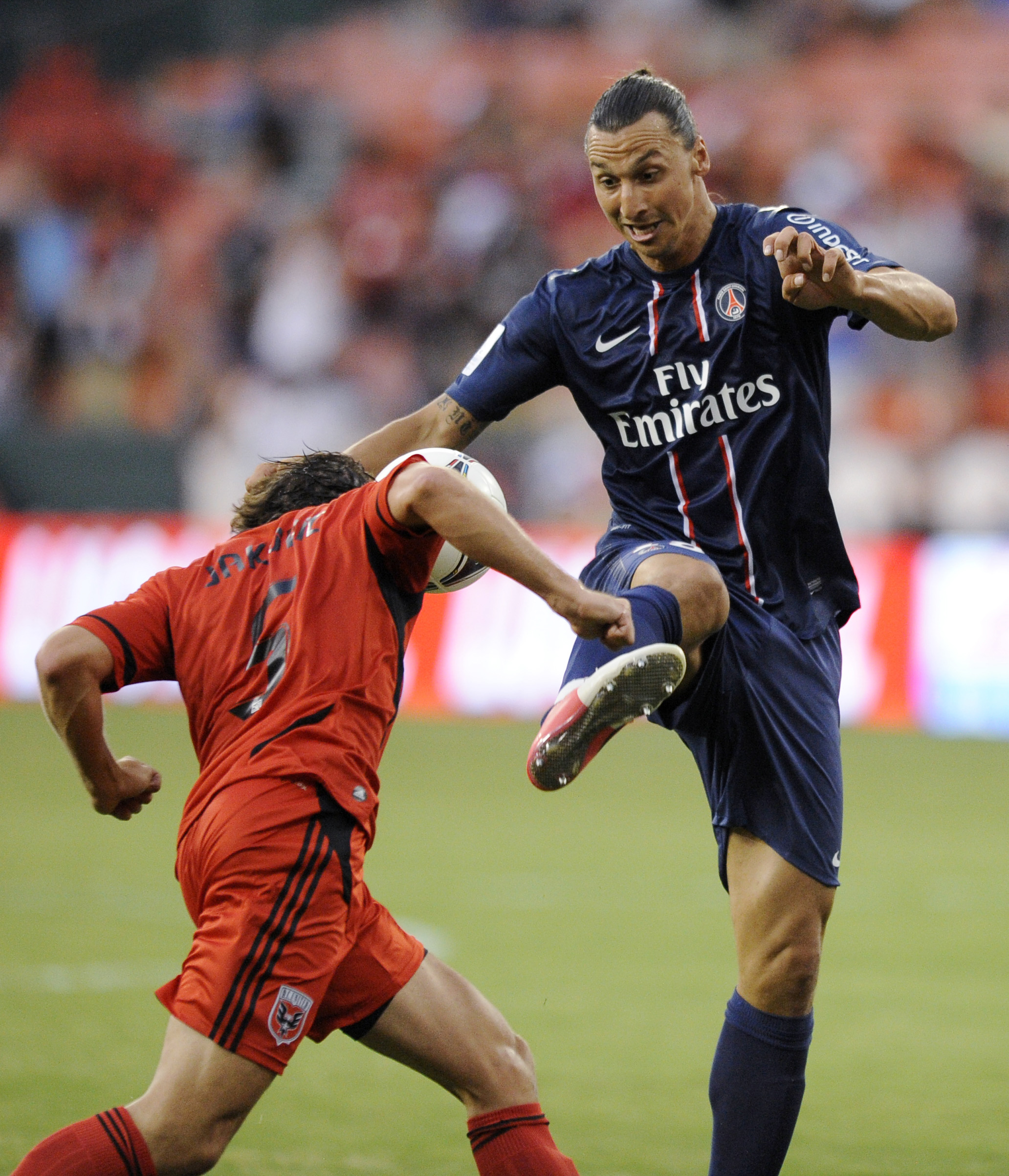 Paris Saint Germain, Zlatan Ibrahimovic, DC United