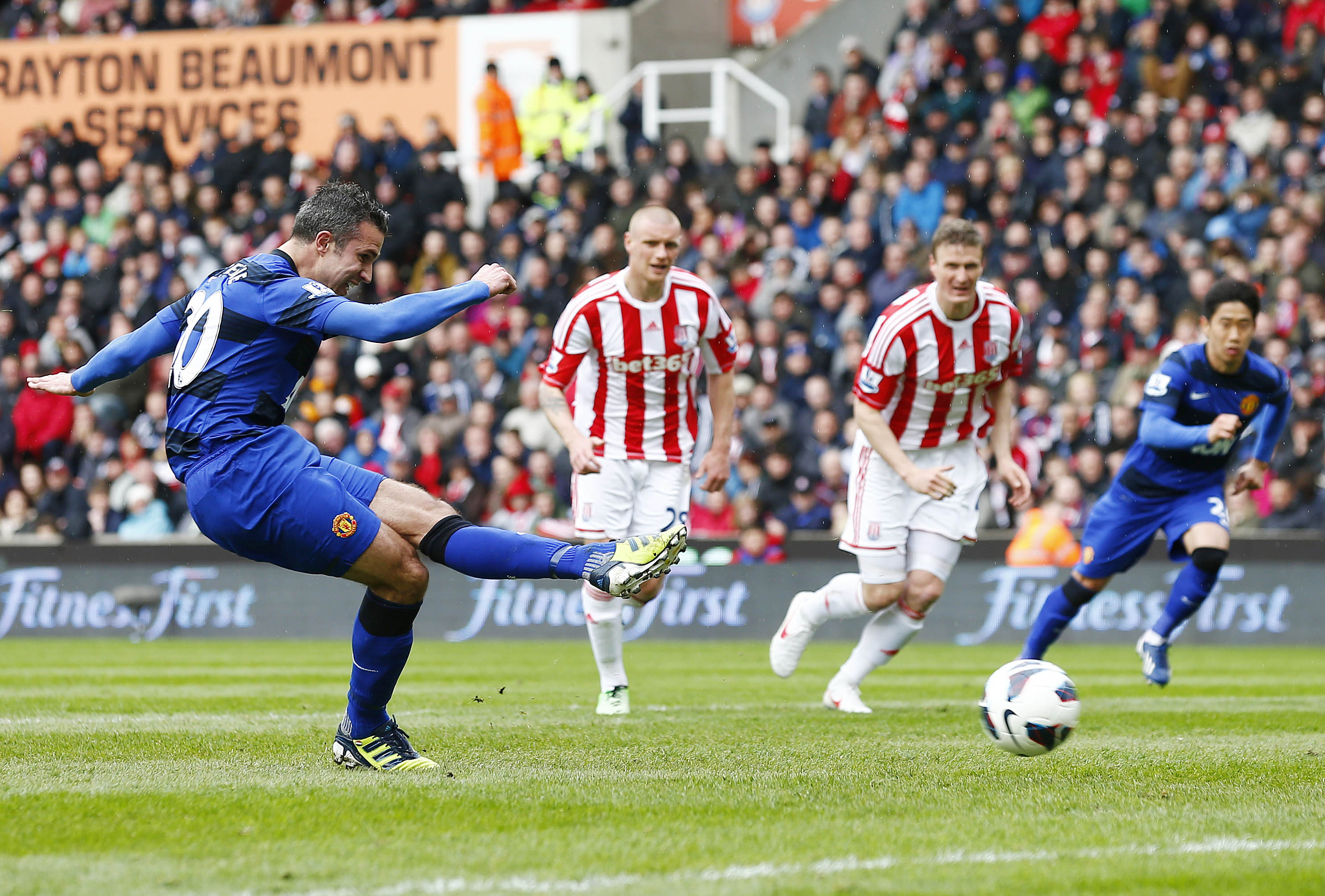 Sport, Fotboll, Manchester United, Robin van Persie, England, Sir Alex Ferguson