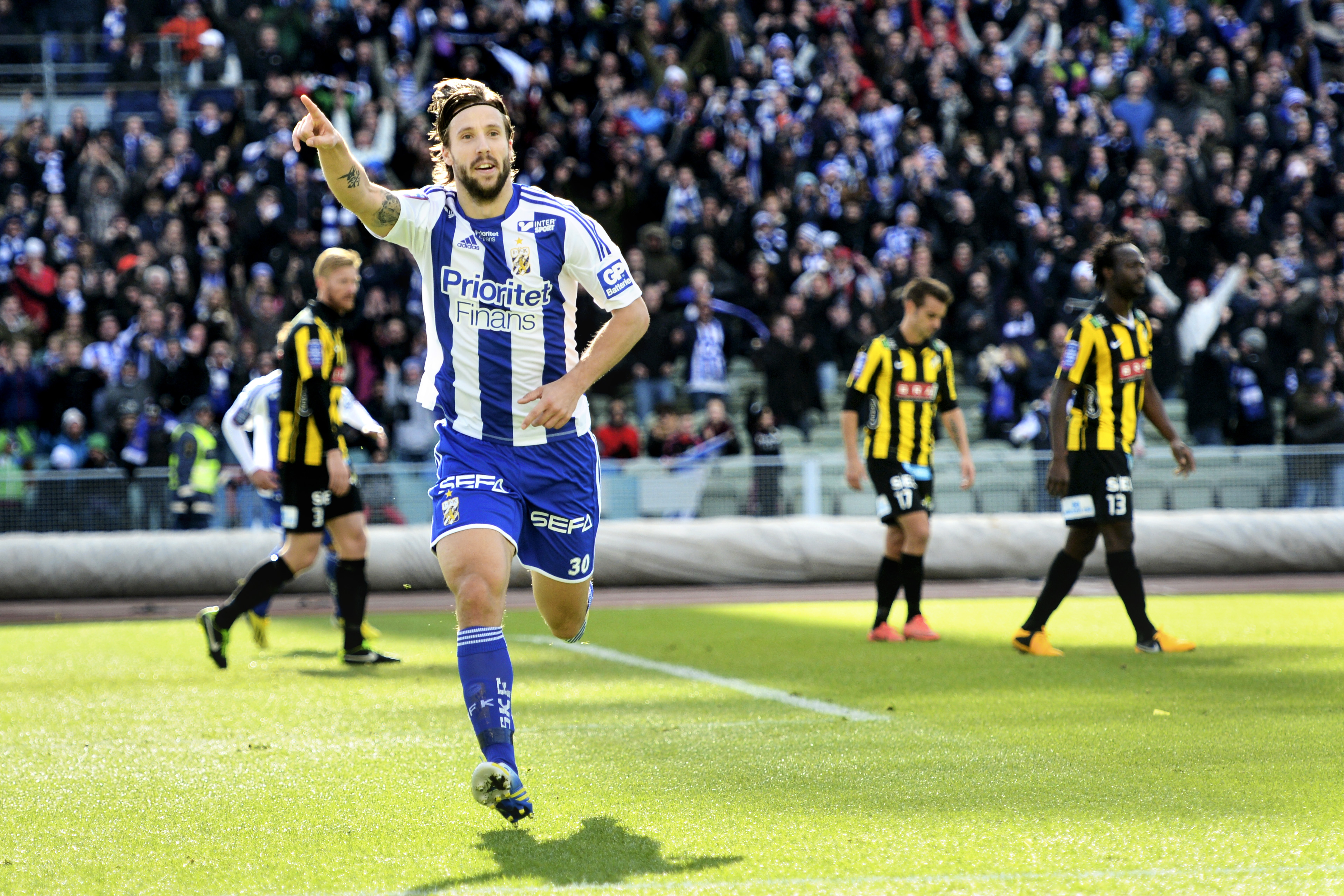 ifk goteborg,  sam larsson, Peter Gerhardsson, Fotbollsallsvenskan, Hacken, Daniel Larsson