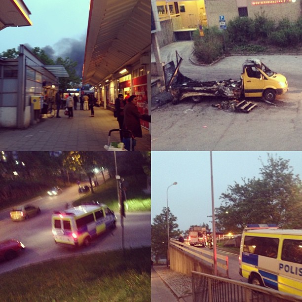 Upplopp, Husby
