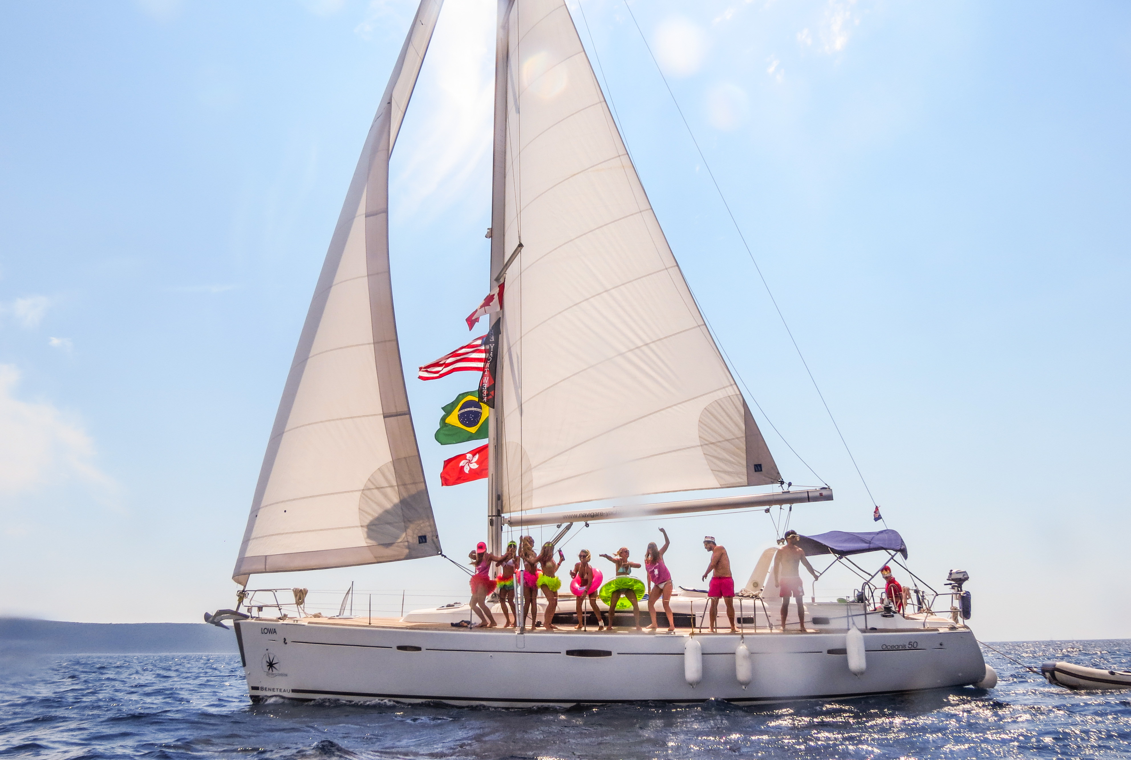 the yacht week, Malin Evrenos, yacht week, Y+M, sailing, Party