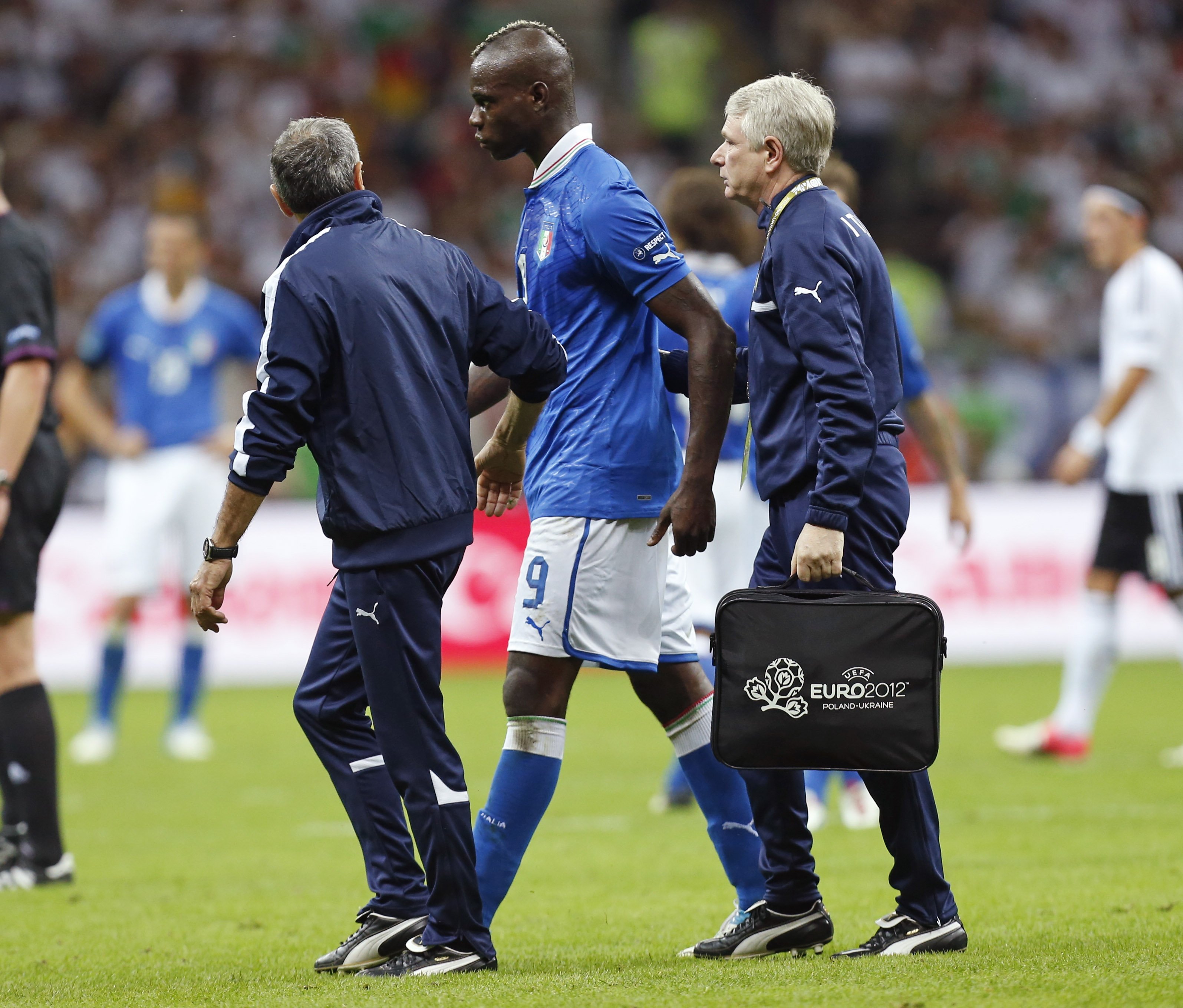 EM, Fotboll, Tyskland, Mario Balotelli, Bildspecial, Italien