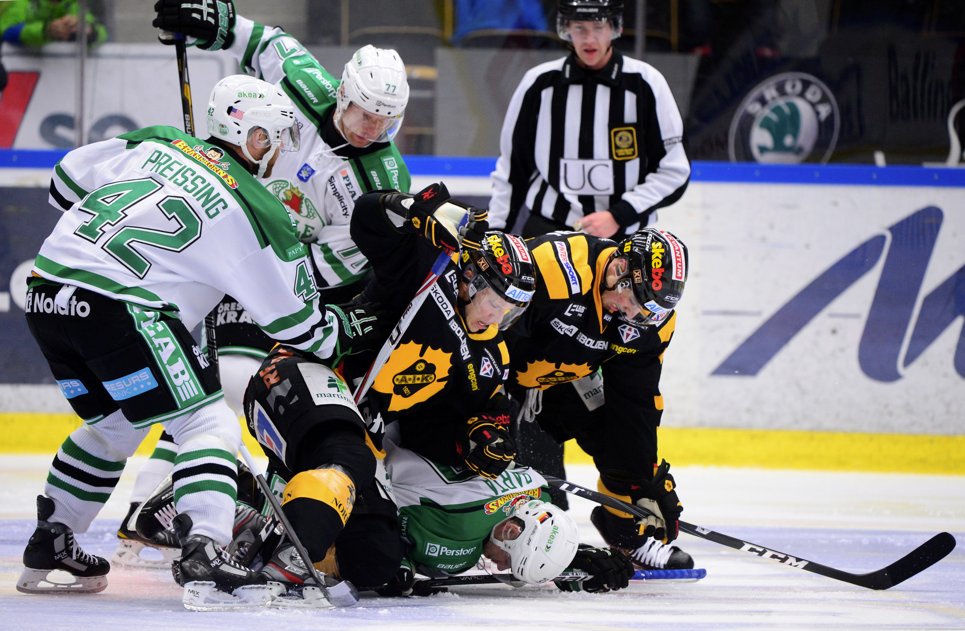 Utklassning, elitserien, Skelleftea, Rogle