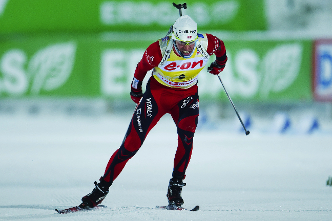 Carl-Johan Bergman, Skidskytte, Bom, Bjorn Ferry