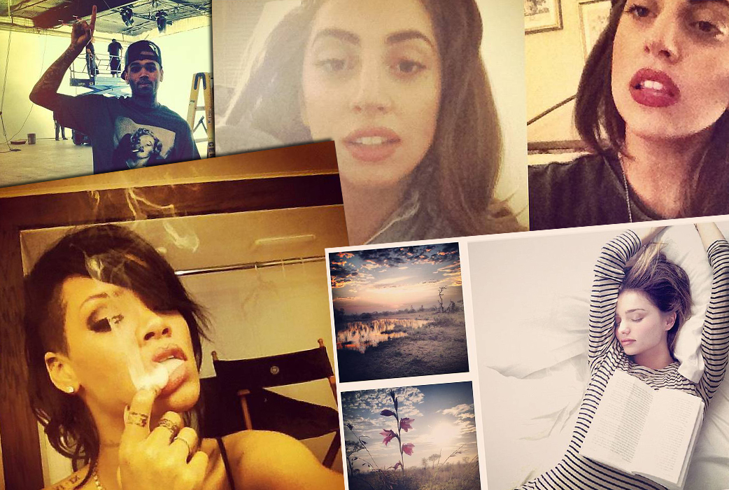 Justin Bieber, Rihanna, instagram, Alexa Chung