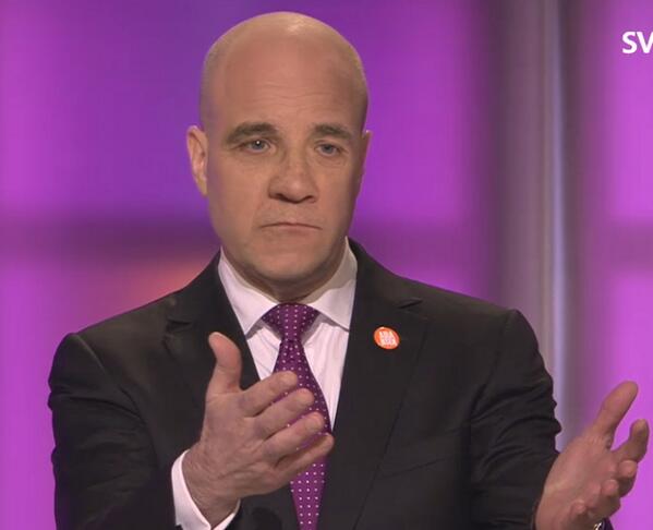 Agenda, Jack Werner, Jimmie Åkesson, Fredrik Reinfeldt, Fredrik Antonsson, Partiledardebatt, Jonas Sjöstedt, Facebook, Twitter, Annie Lööf