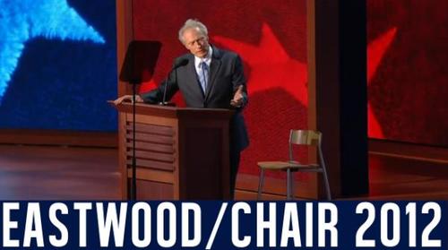 Clint Eastwood, Mitt Romney, Barack Obama, mem