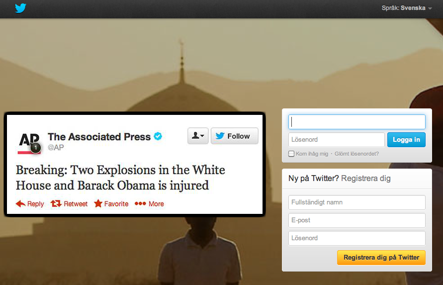 Barack Obama,  Lance Ulanoff,  Tvåfaktorsinloggning, Twitter, Lösenord,  AP, Hackare