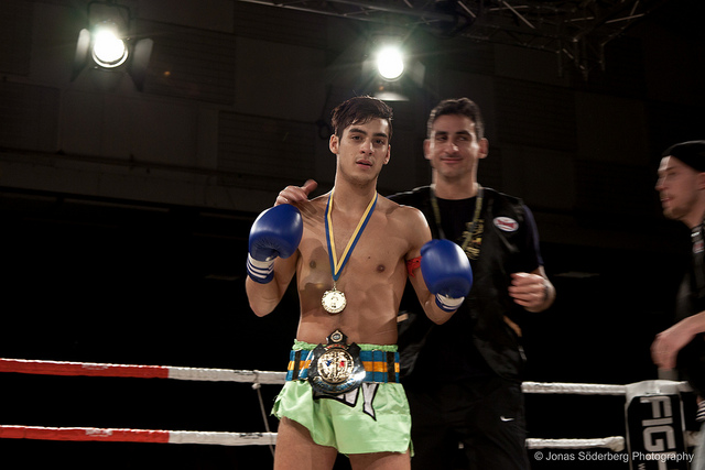 Sanny Dahlbeck, Varberg, Thaiboxning, 2011, SM, Elina Nilsson