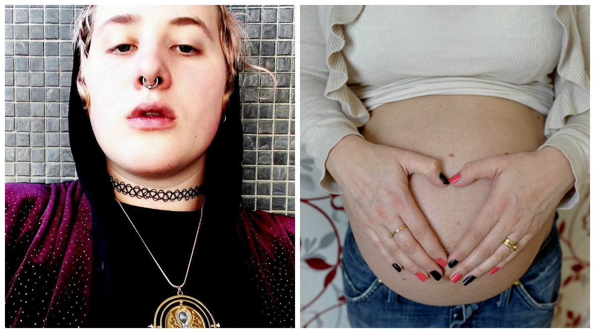 dejta gravid kvinna