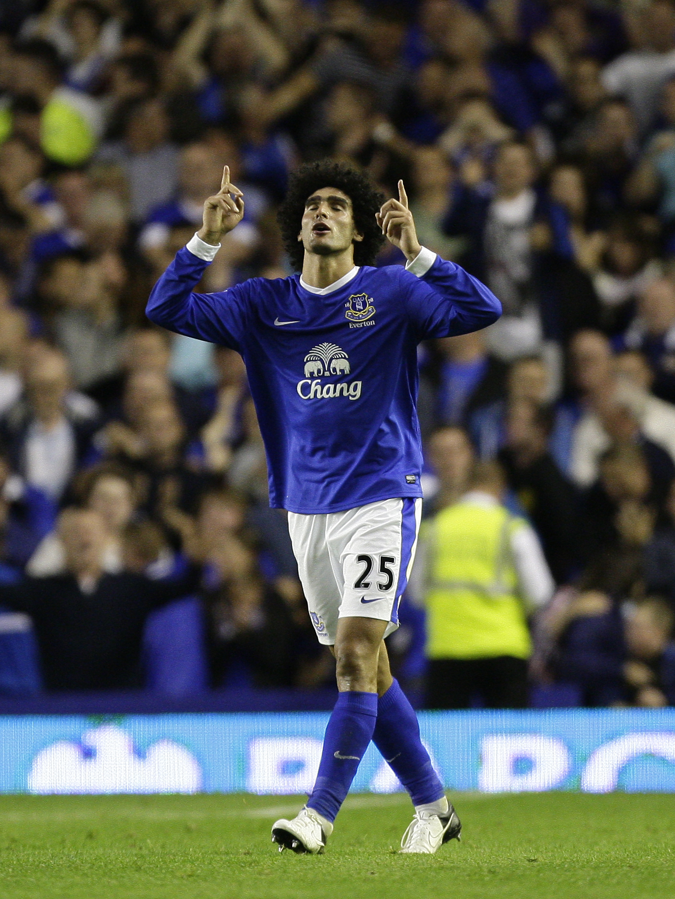Premier League, Marouane Fellaini, Everton, Robin van Persie, Manchester United