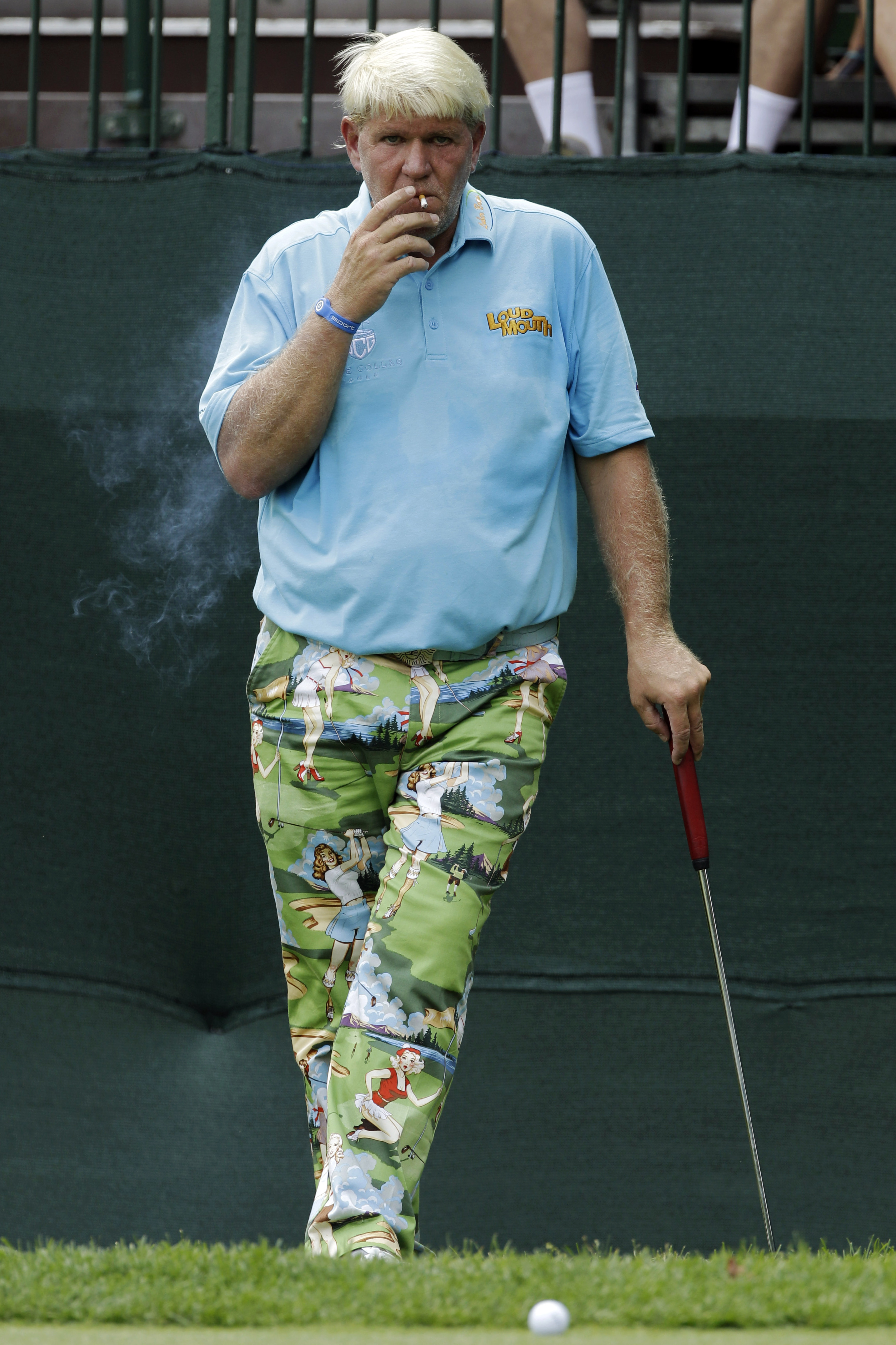  David Feherty, Galet, John Daly, Golf, Stunt
