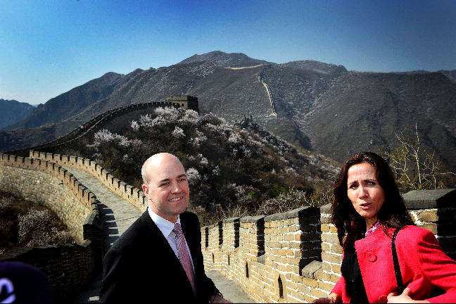 Fredrik Reinfeldt, Marie Plosjö, Semester, Filippa Reinfeldt