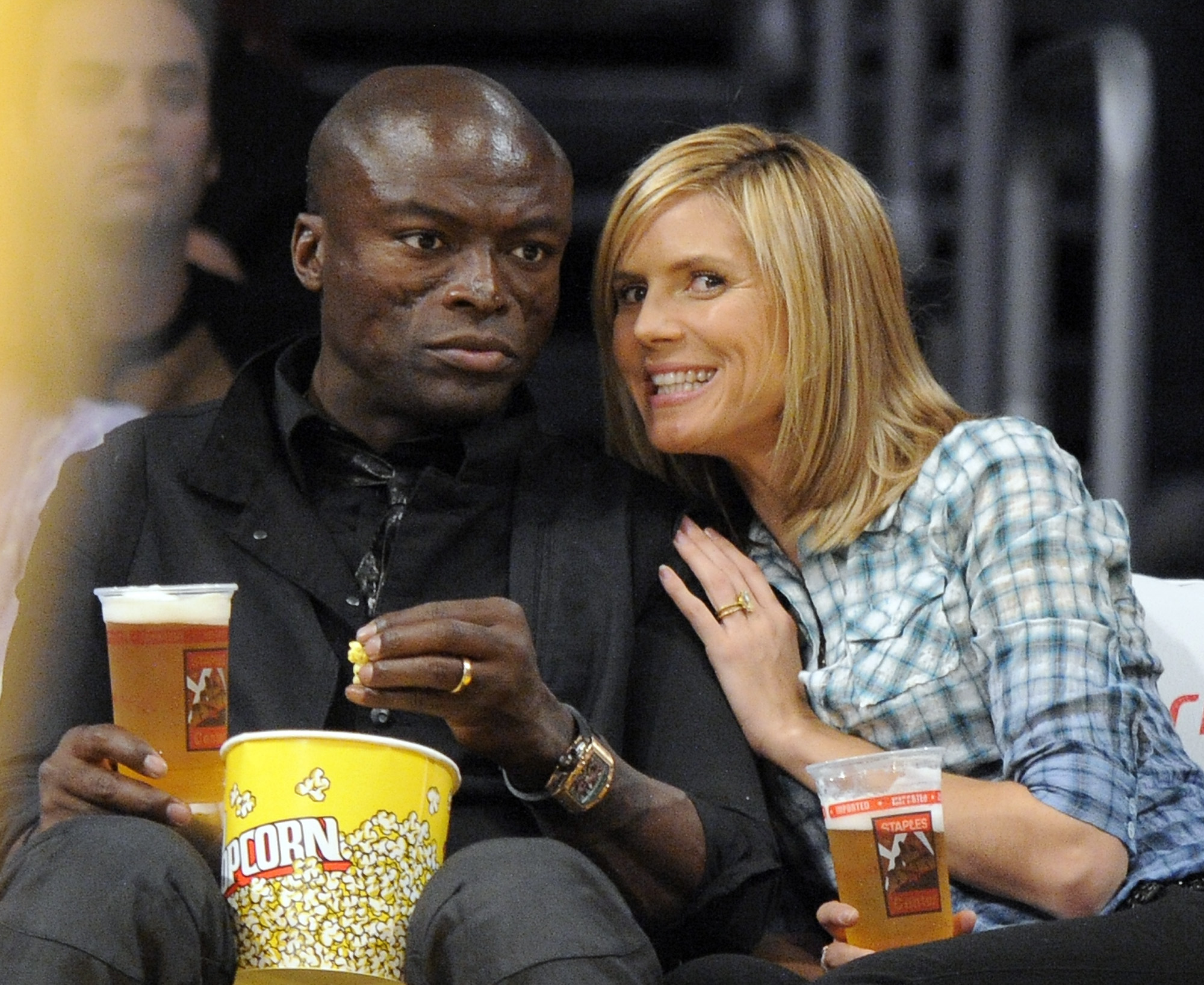 kändis, skilsmässa, Heidi Klum, Seal, Hollywood, Mode, Barn