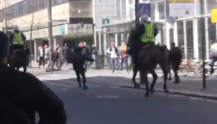 Demonstrationer, Polishäst, Polis, Svenskarnas parti, 1 maj