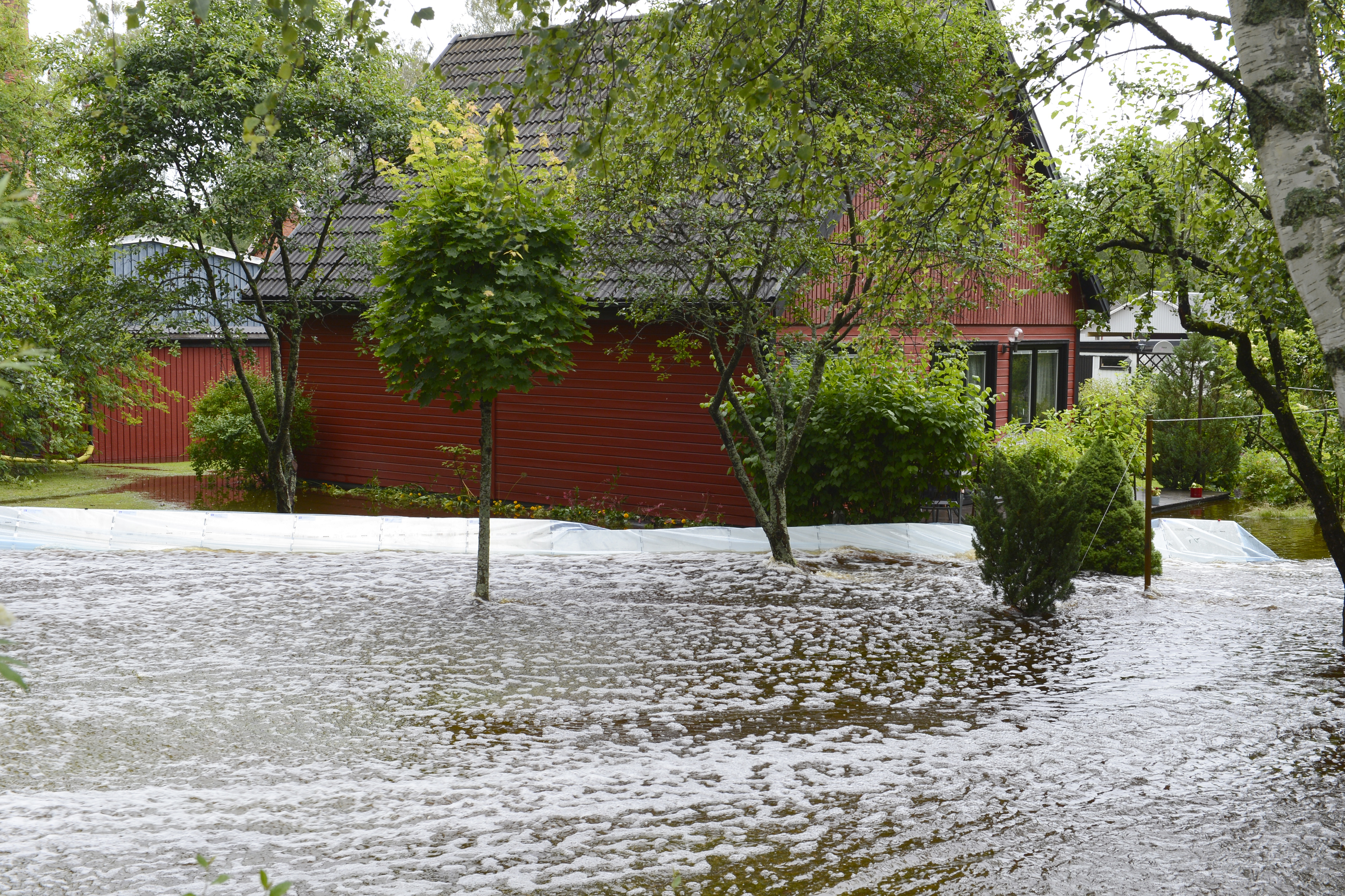 Småland, bildextra, Översvämning, regn