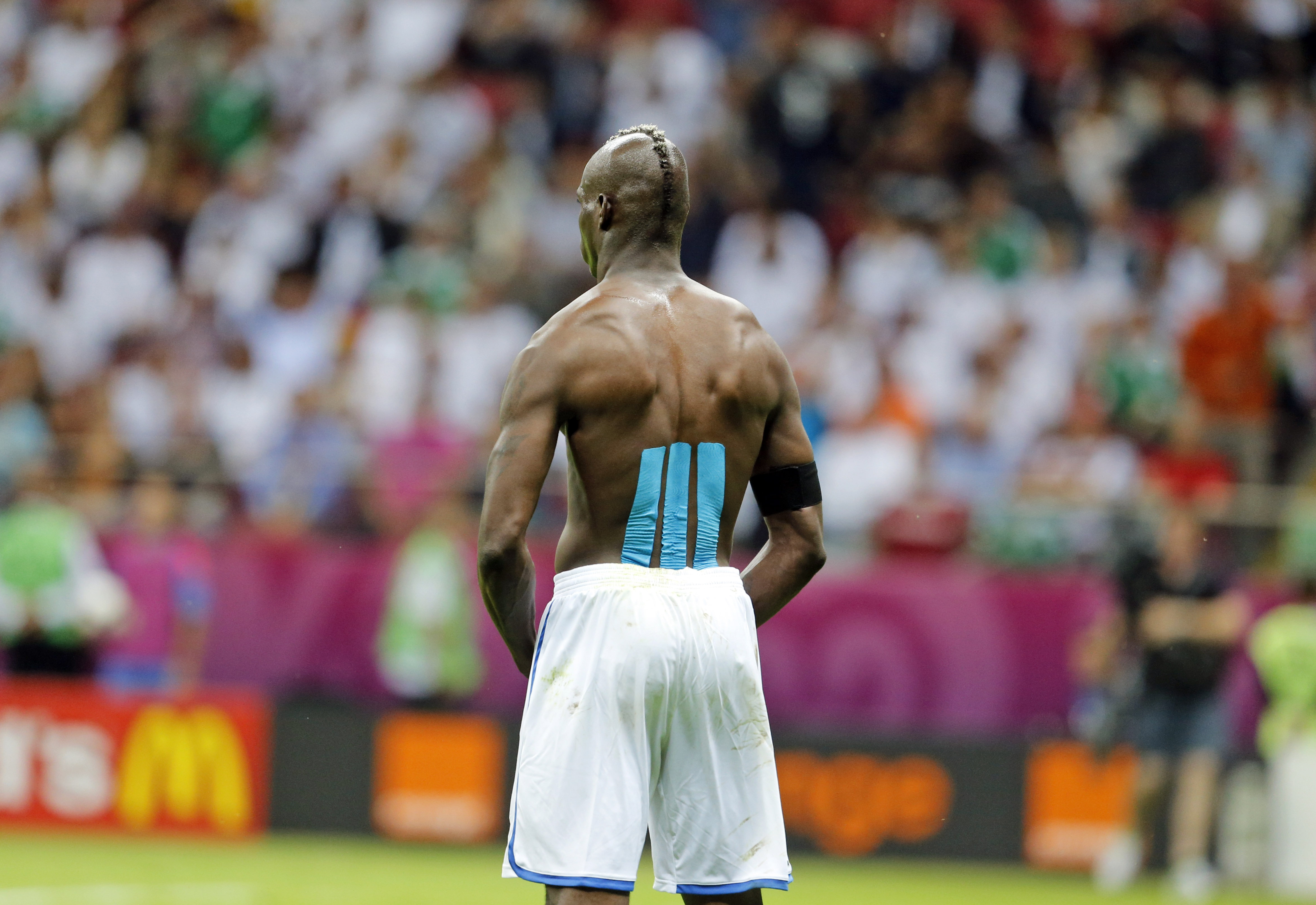 Tyskland, Italien, EM, Bildspecial, Fotboll, Mario Balotelli