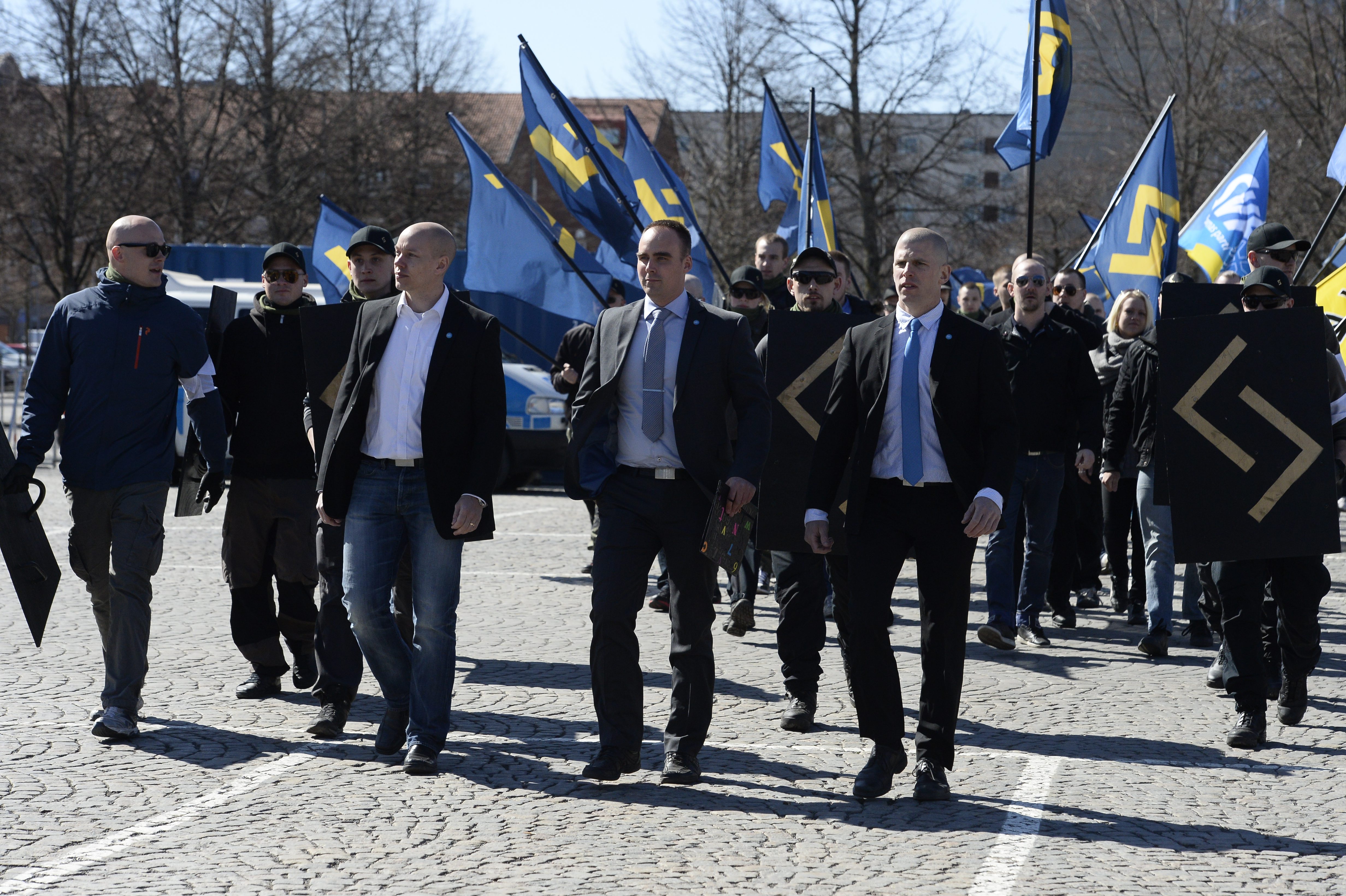 1 maj, Demonstrationer, Polis, Polishäst, Svenskarnas parti