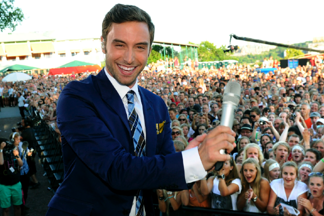 SVT, Måns Zelmerlöw, Allsång på Skansen