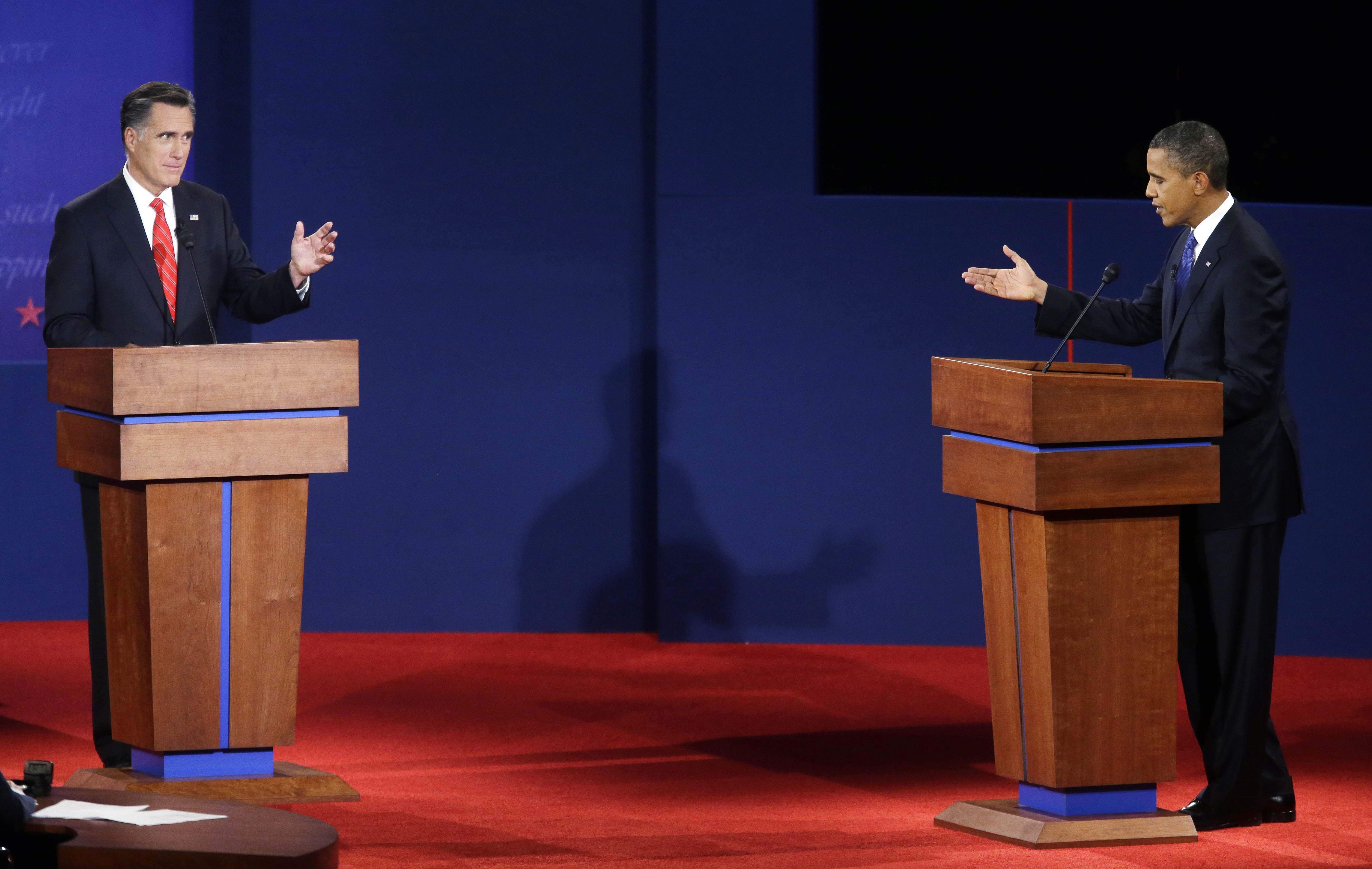 Barack Obama, Presidentvalet, Mitt Romney