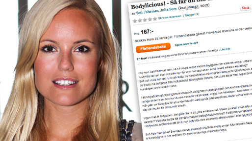 Kritik,  Bodylicious - så får du din drömkropp, Bok, Sofi Fahrman,  Sofis Mode, Vikt,  Smalhets