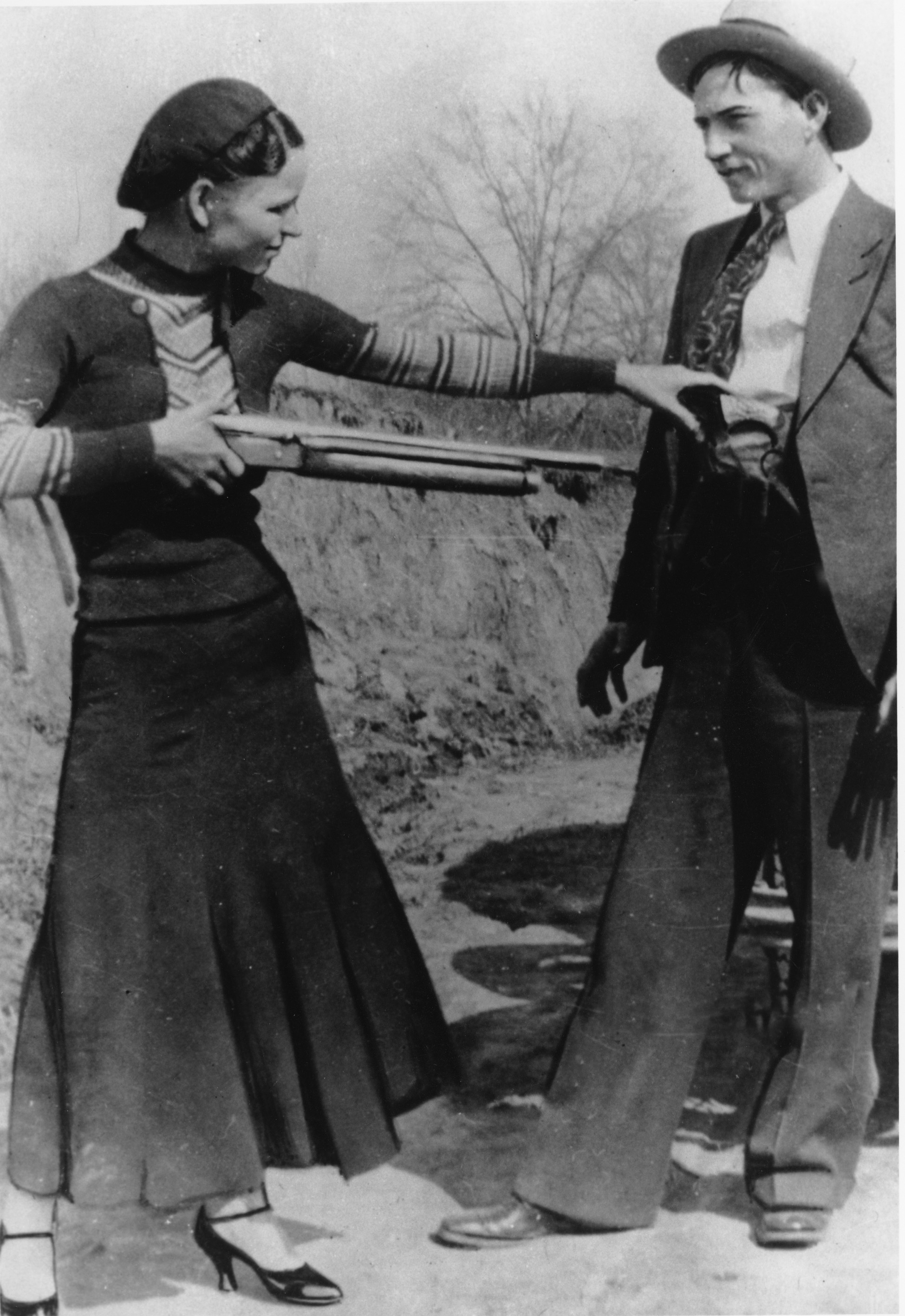 Kriminellt, Auktion, USA, Bonnie och Clyde