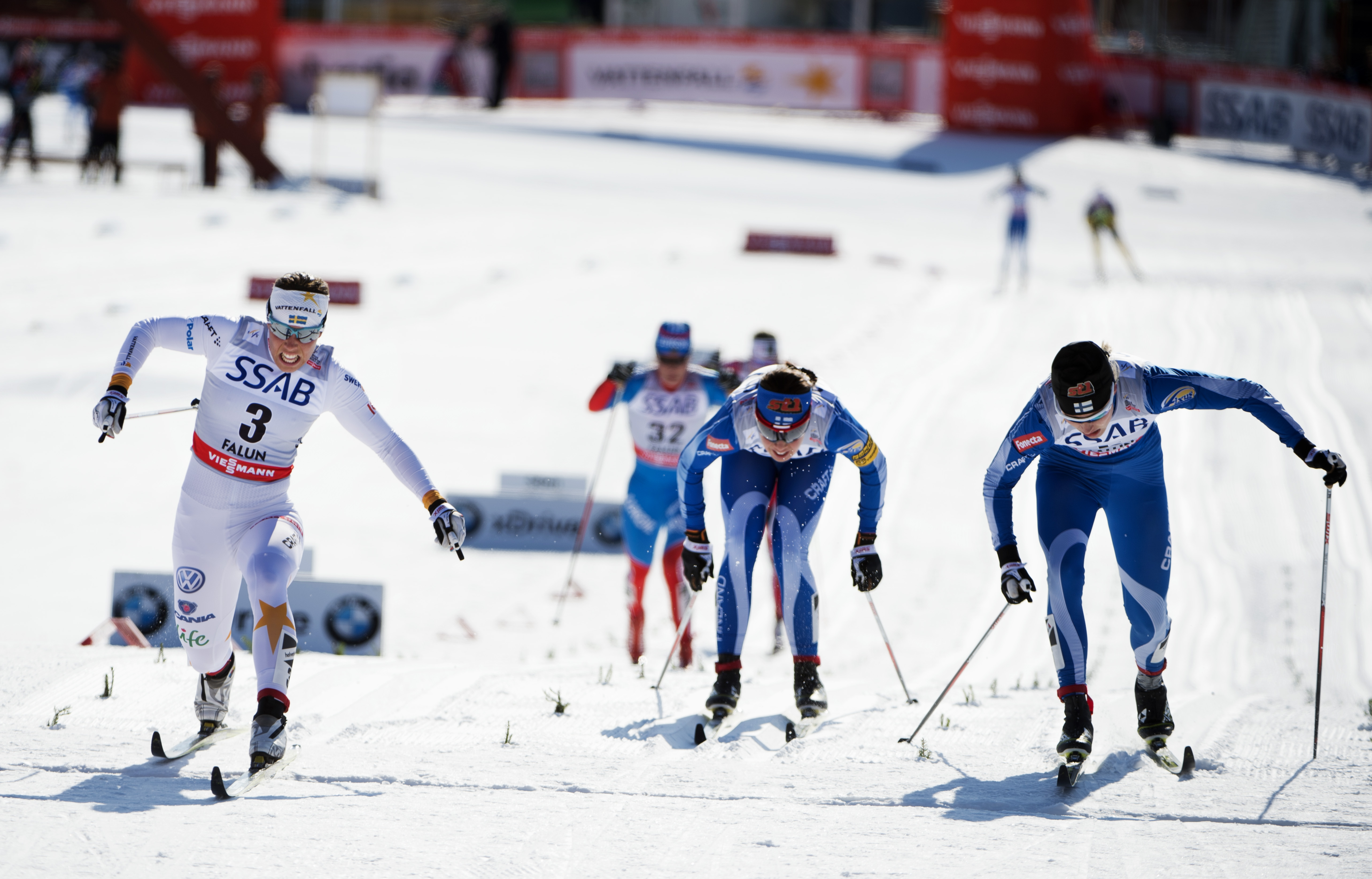  kkustyna kowlaczyk, Falun, Masstart, Marit Björgen