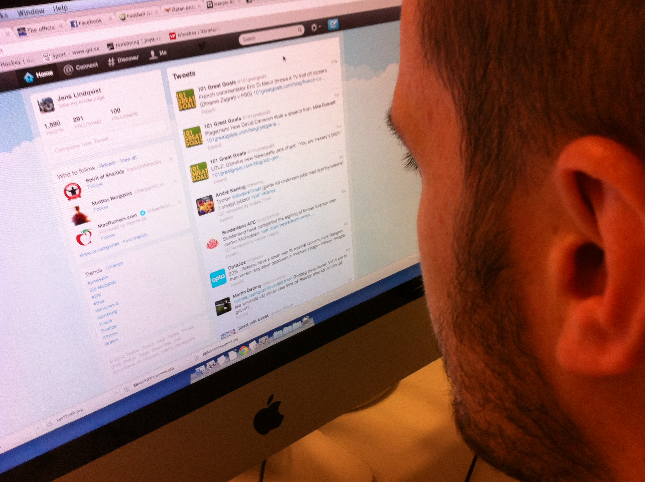 veckan, Twitter