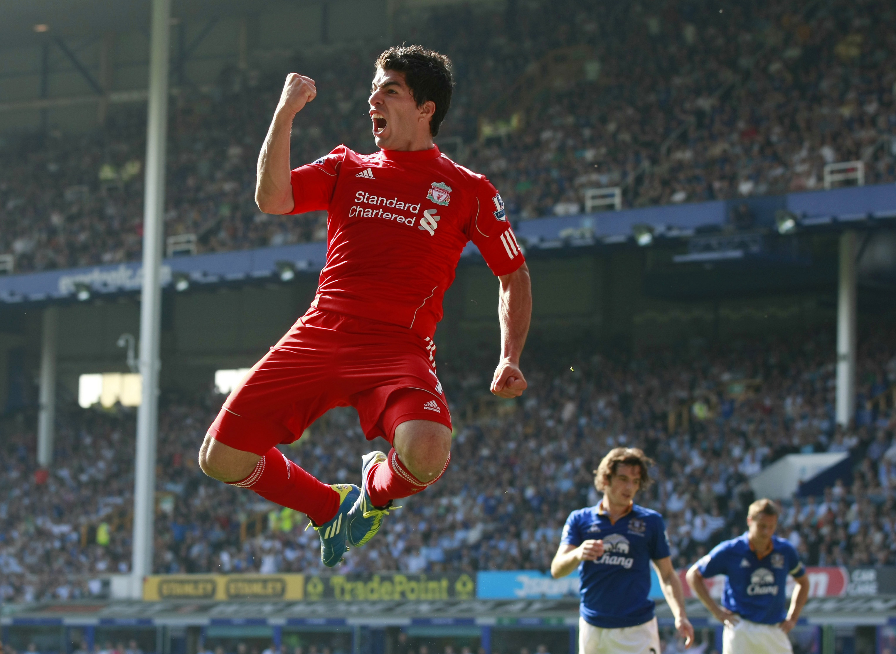Uruguay, Patrice Evra, Luis Suarez, Liverpool, Fotboll, Premier League