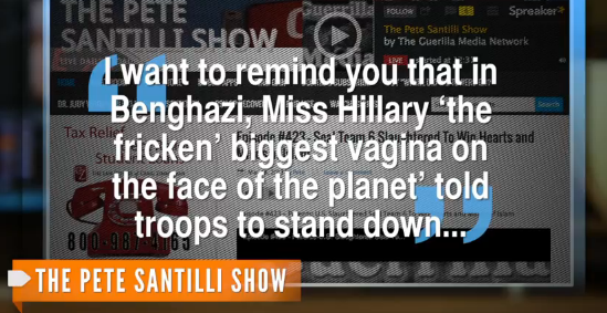 Radio, Hillary Clinton, programledare