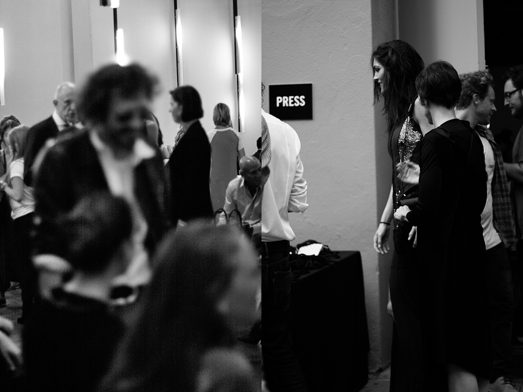 New York Fashion Week, Helmut Lang,  snapshots