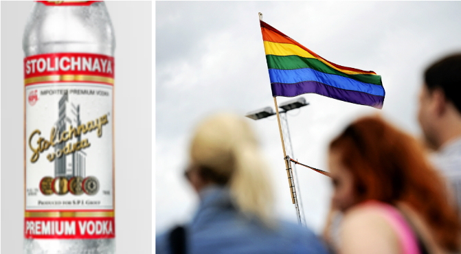 Pride, Vodka, Bojkott, RFSL Stockholm, Kolingsborg, Ryssland