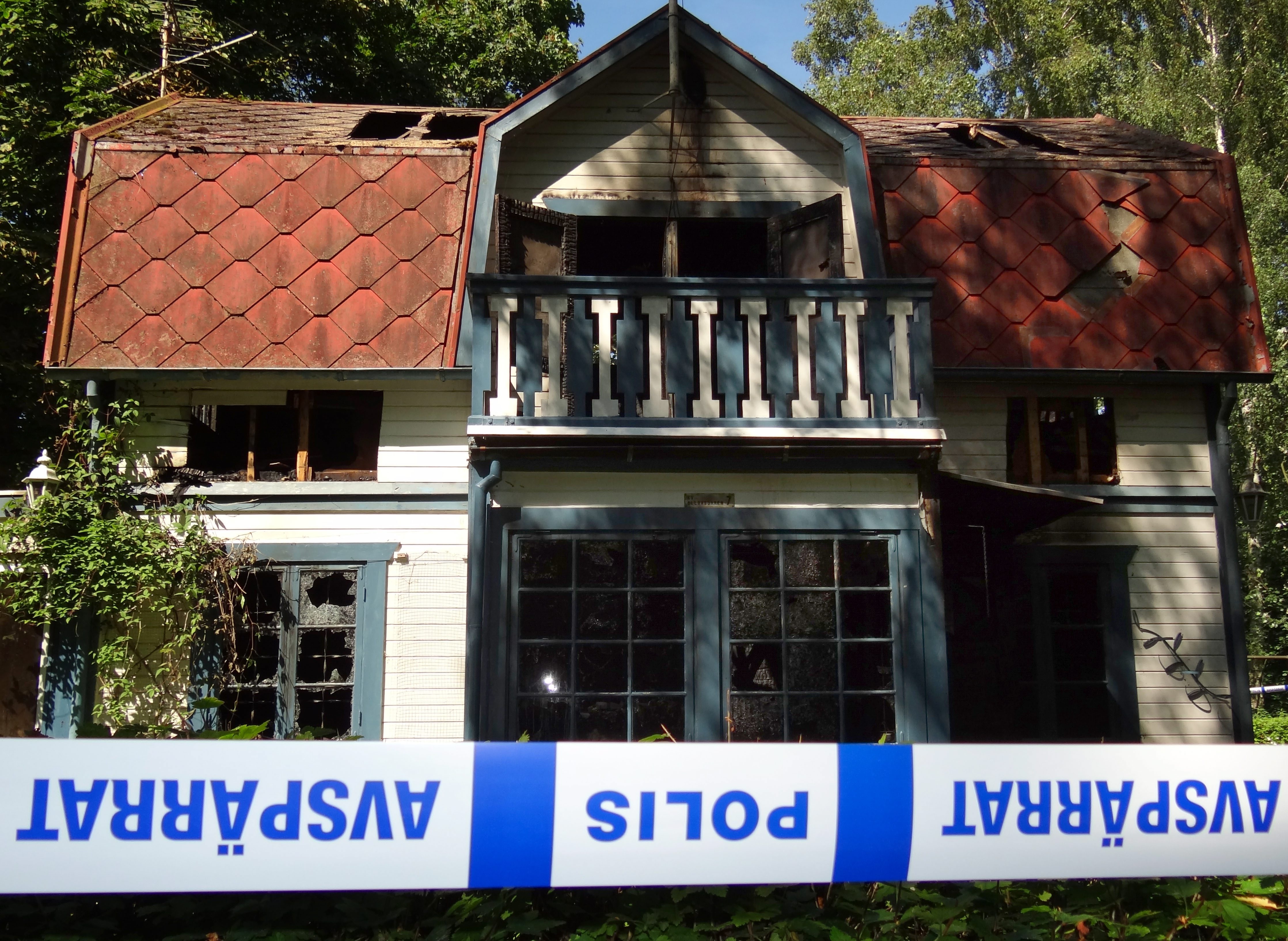 Ystad, Pyroman, Brand