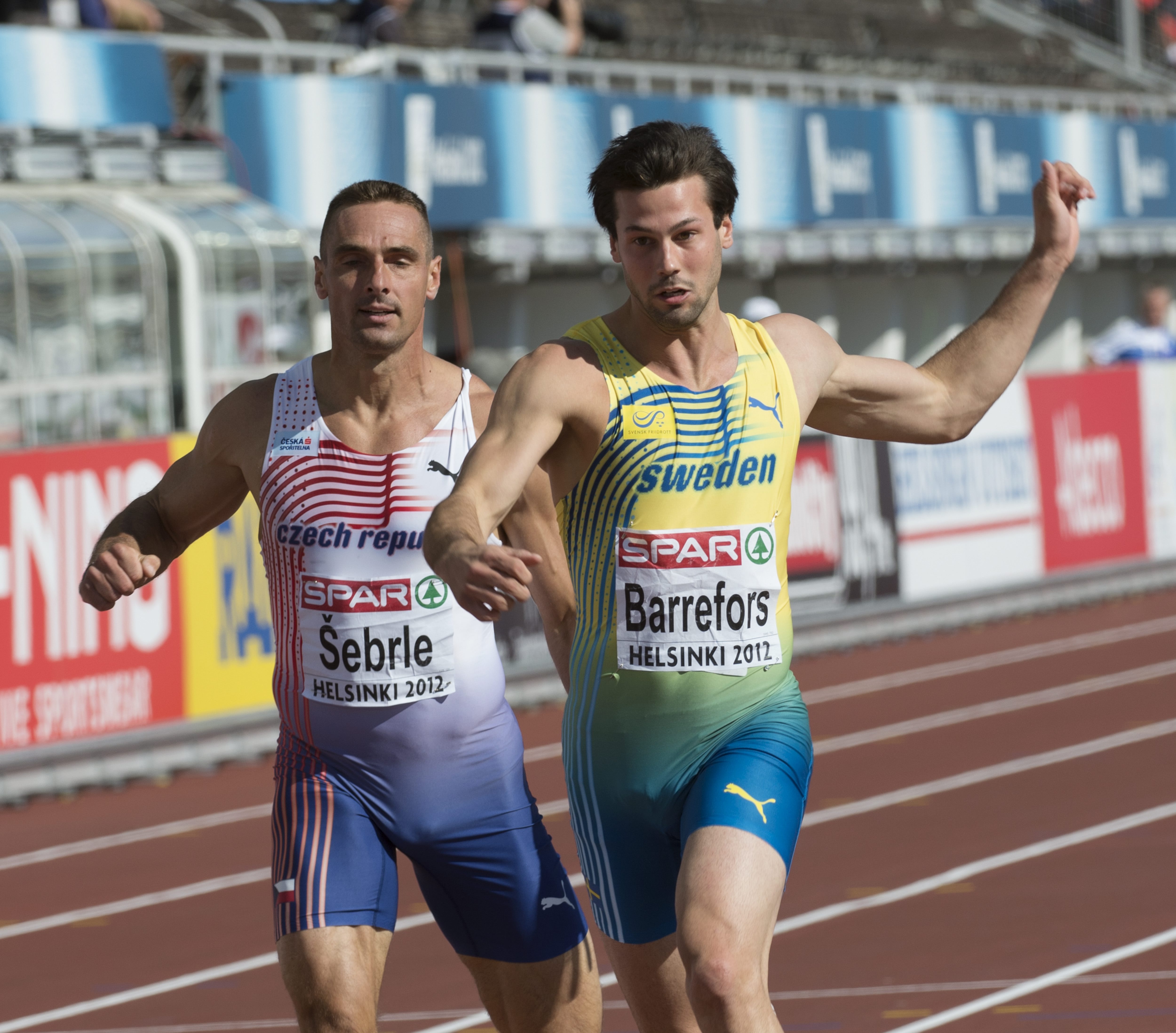 Björn Barrefors, Friidrott