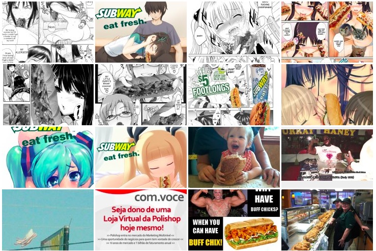 Facebook, subway, Troll