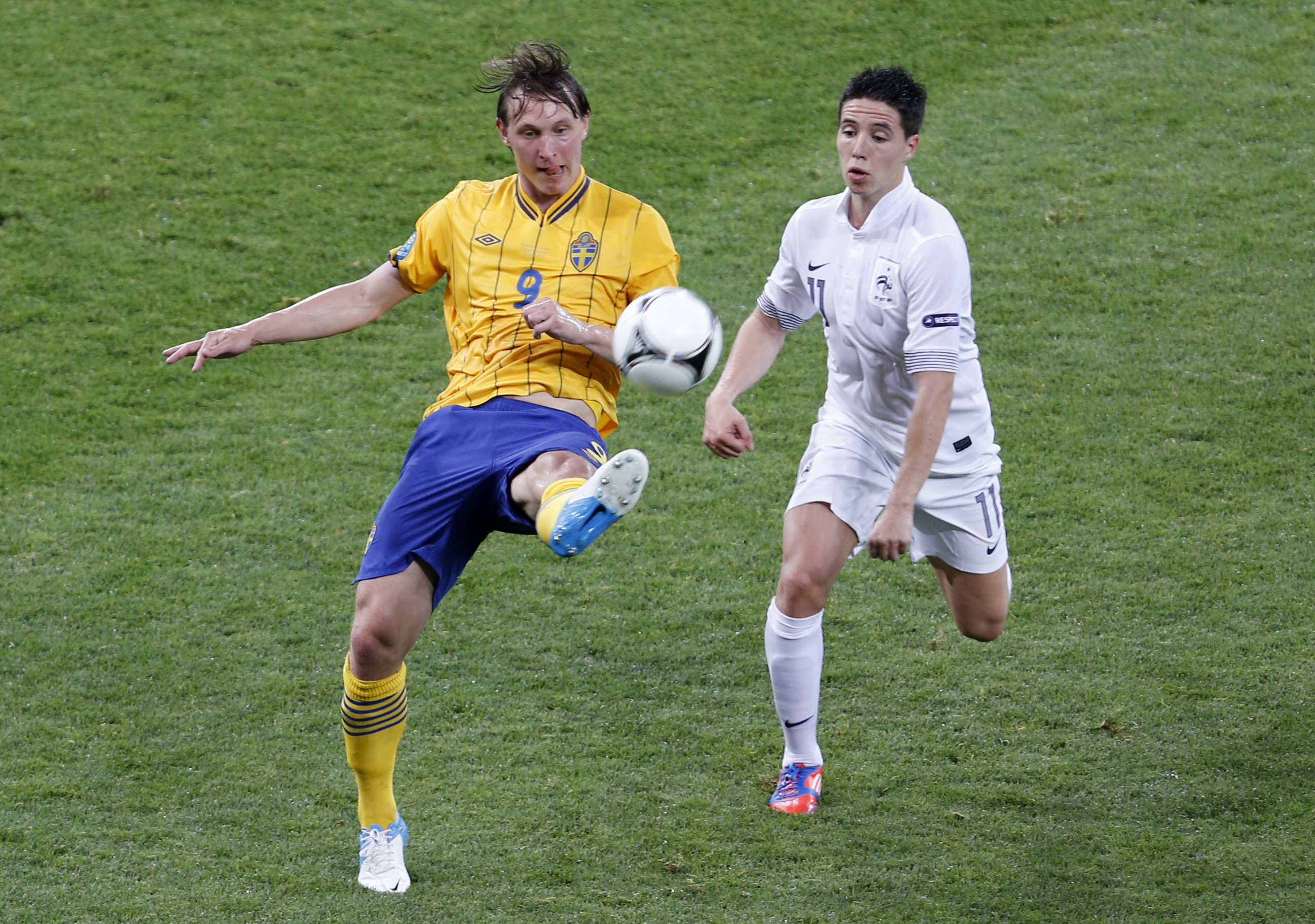 Frankrike, Samir Nasri, Fotboll, Donetsk, Florent Malouda, EM i korthet, EM