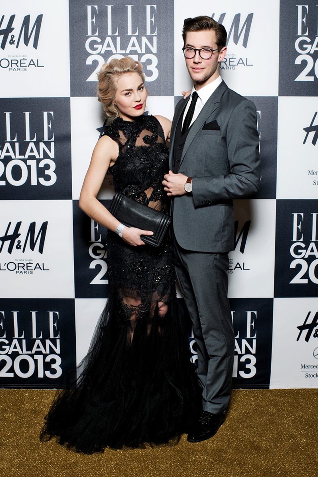 Angelica Blick gick på ELLE-galan.