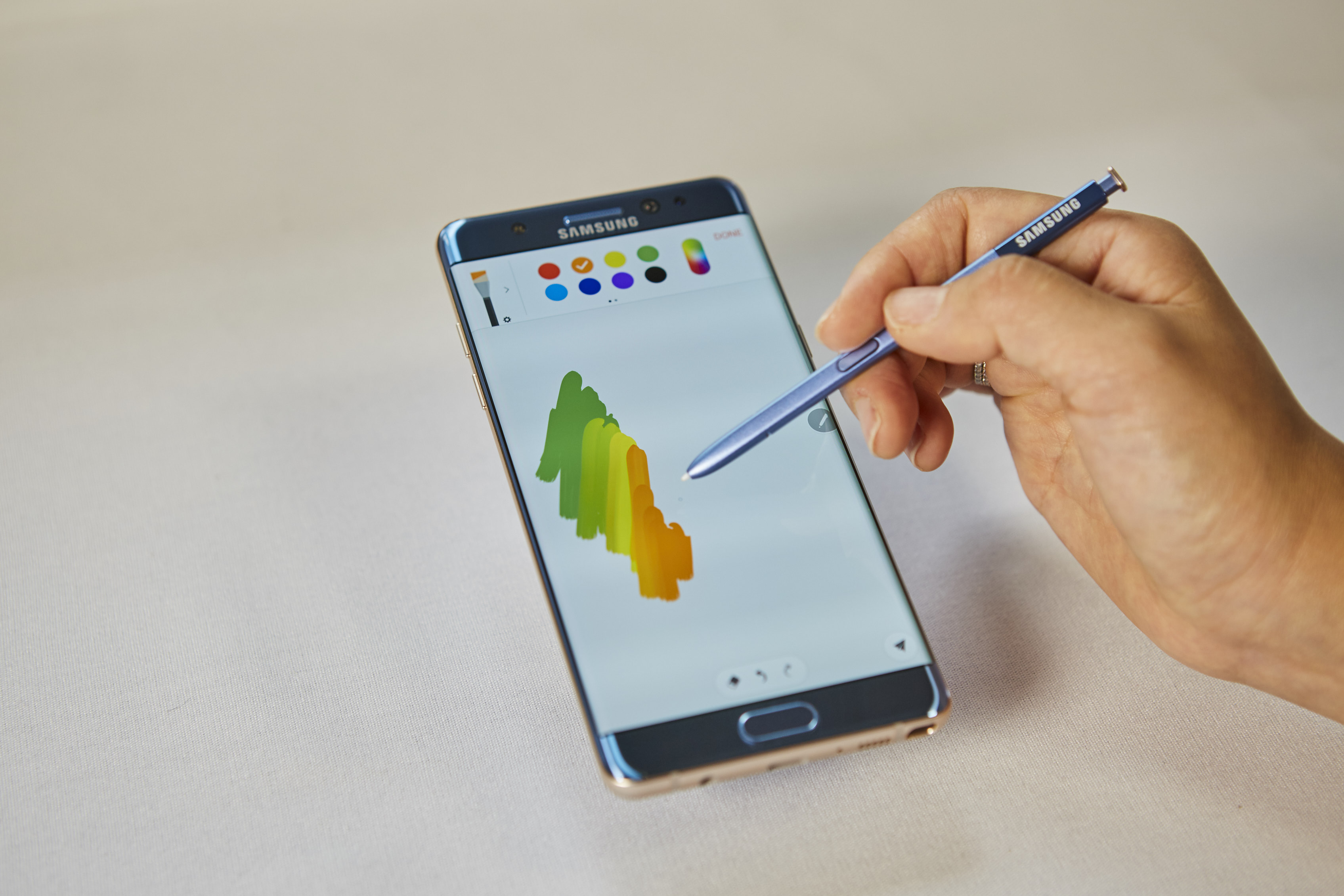 S Pen, Samsung Note 7
