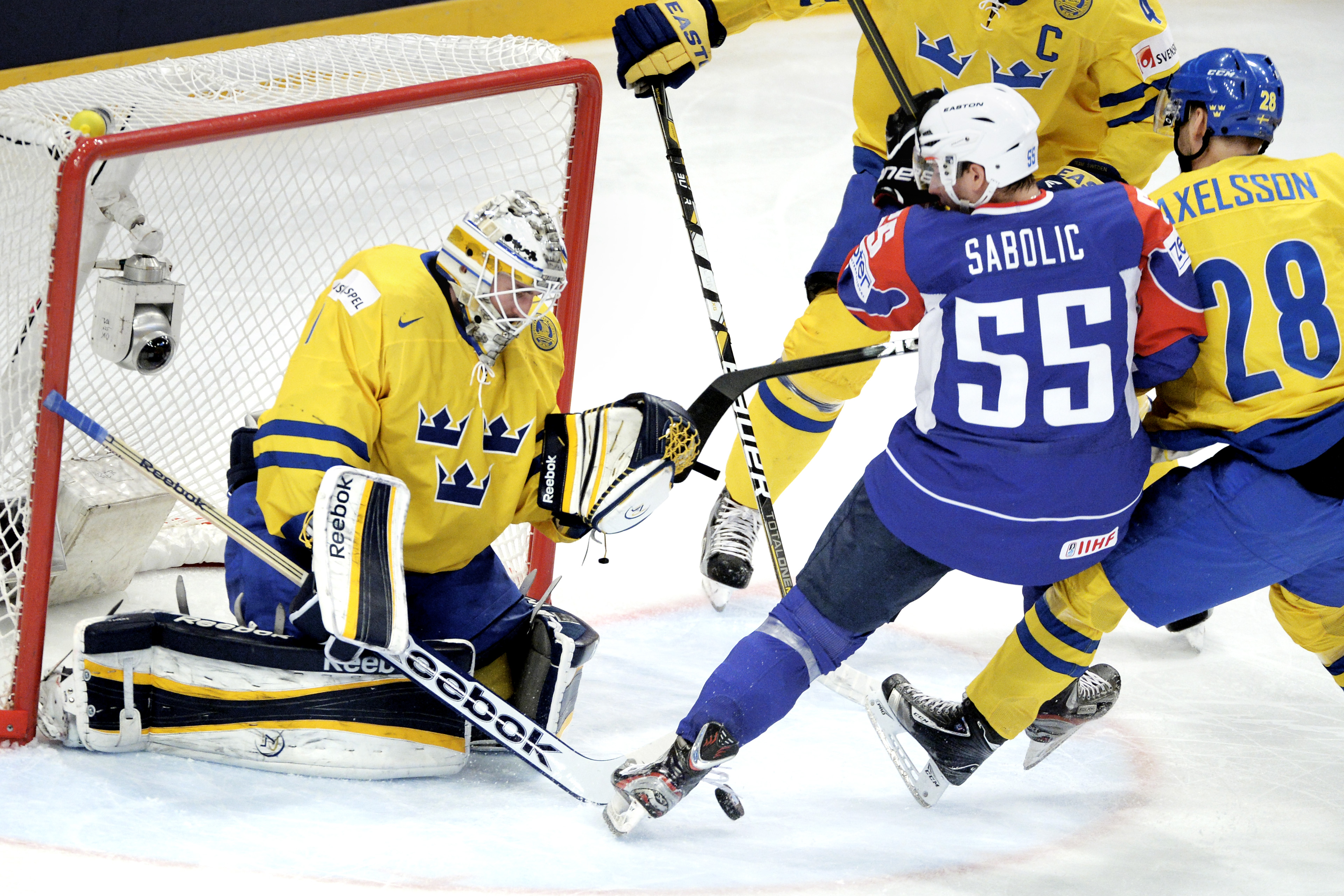 Hockey-VM, Sverige, Slovenien, Tre Kronor
