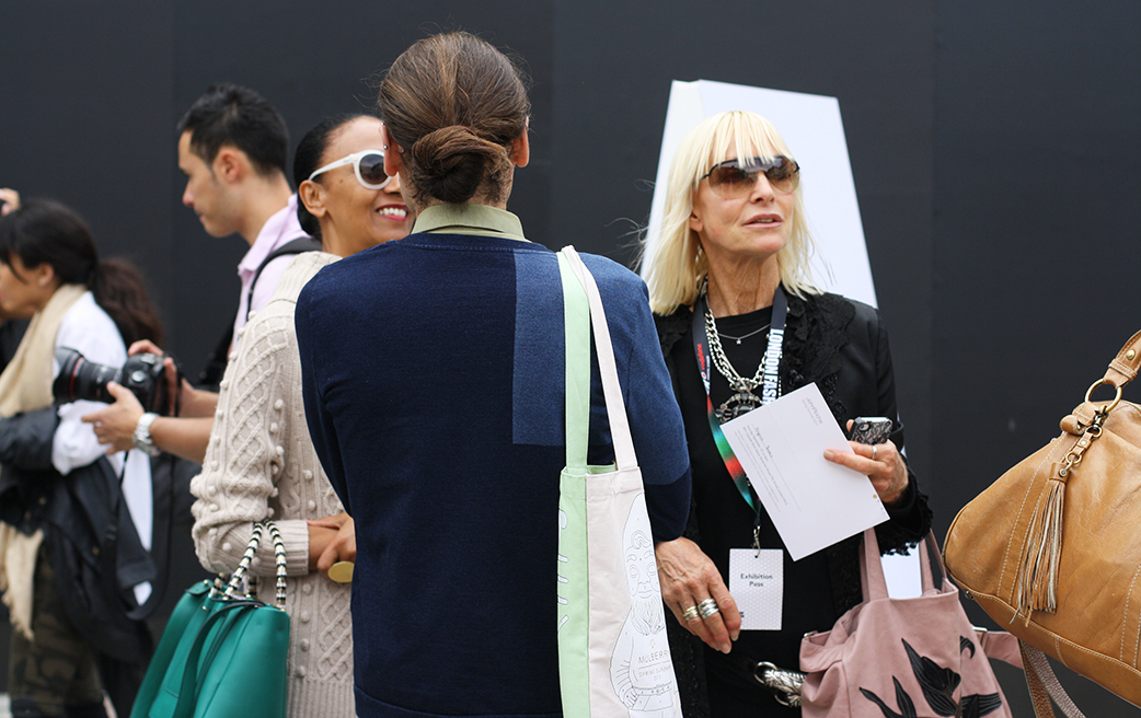 Fashion Week, London,  snapshots