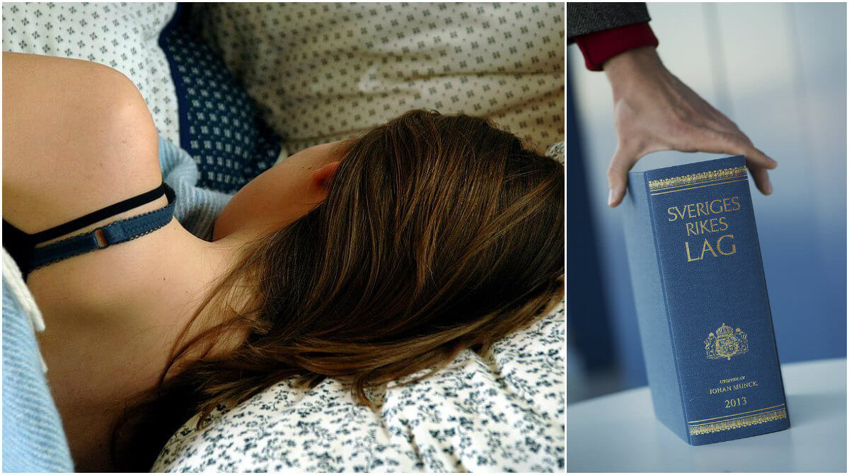 sveriges lag, Valdtakt, Sömn