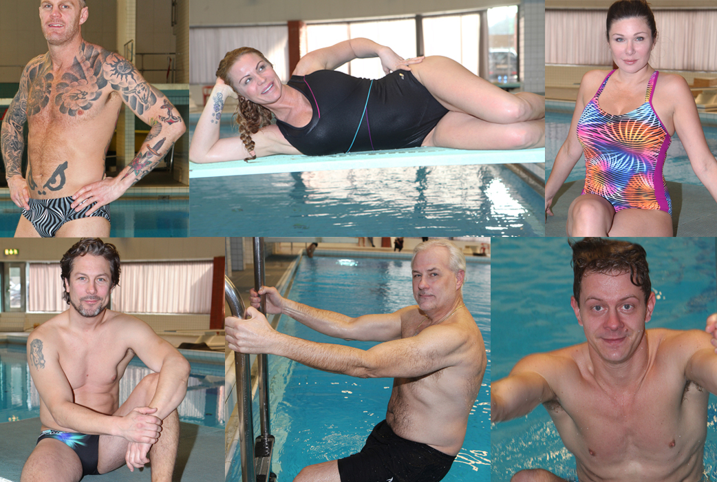Linda Thelenius, Kändishoppet, Adam Alsing, Bikini, Simhopp