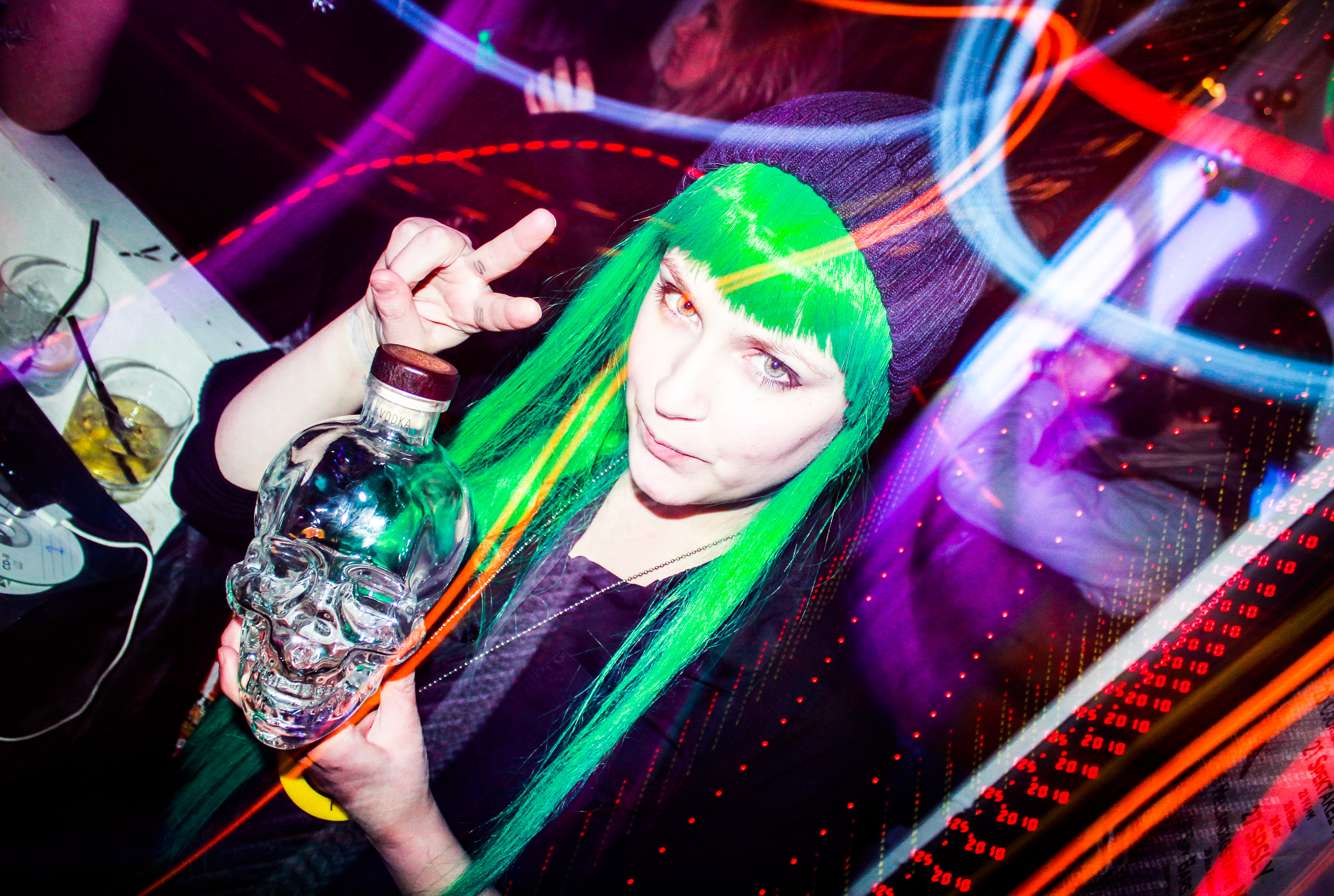 YochM, crystal head, Y+M, East, Berns