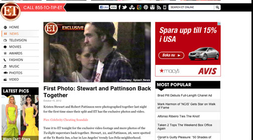 Kristen Stewart, Robert Pattinson